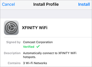 How to delete xfinity wifi app on macbook